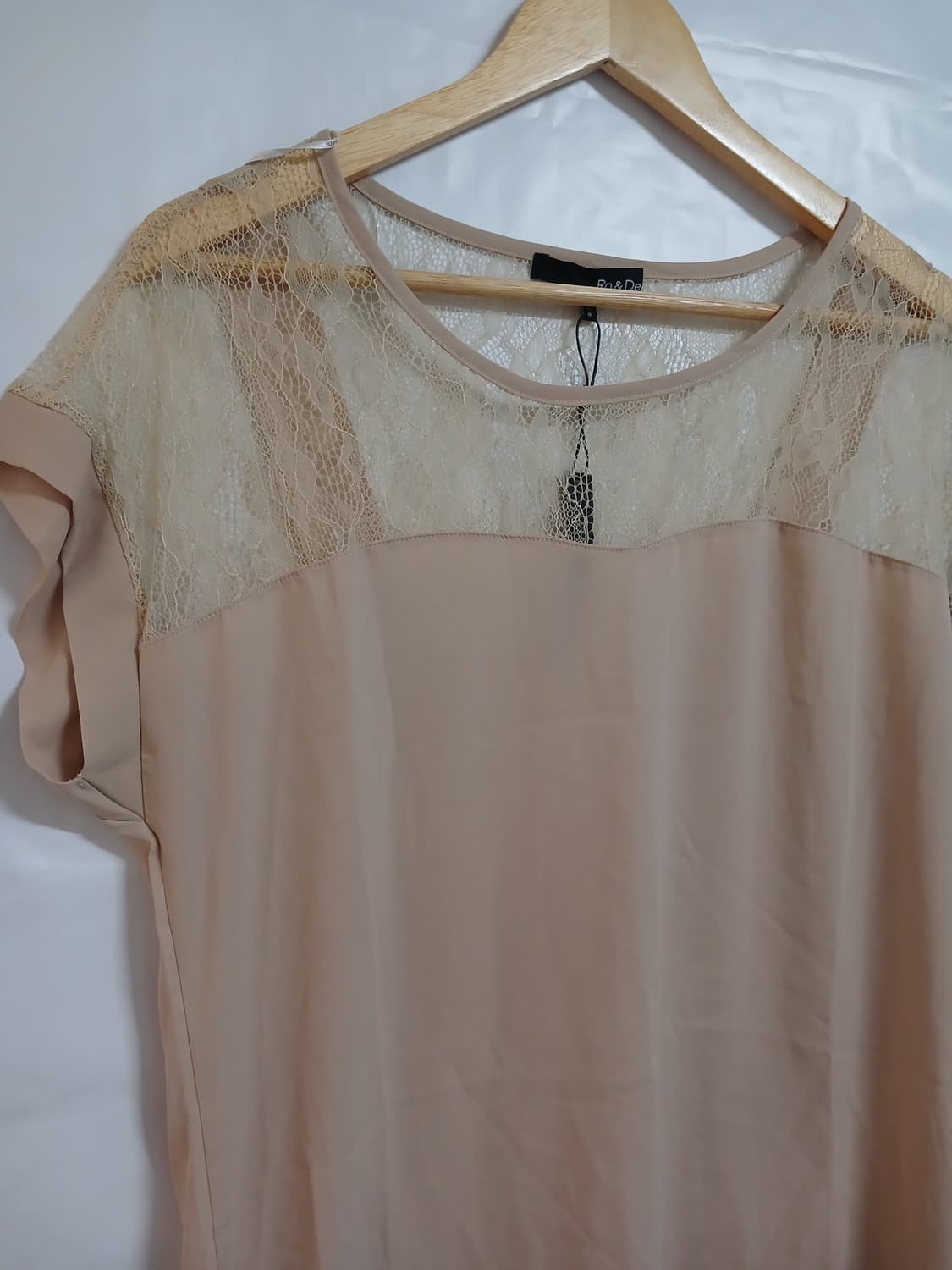 (88,새상품)made in USA 레이스 시스루 블라우스 상품이미지2
