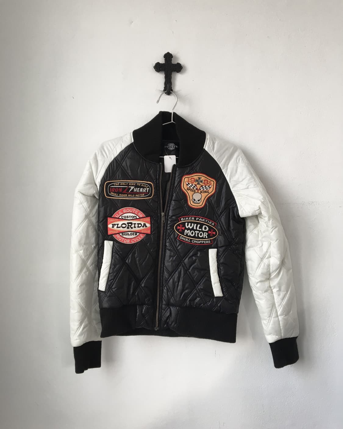 Patch point quilting jacket 상품이미지2