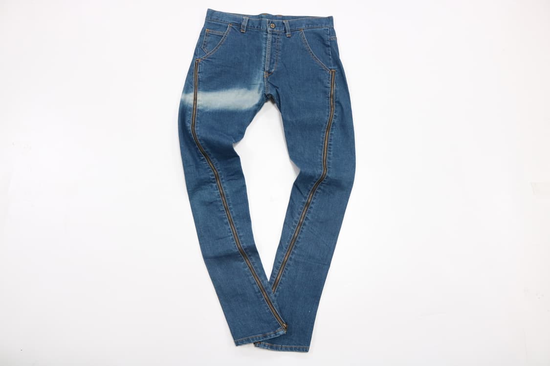 사이드 지퍼 청바지 상품이미지1