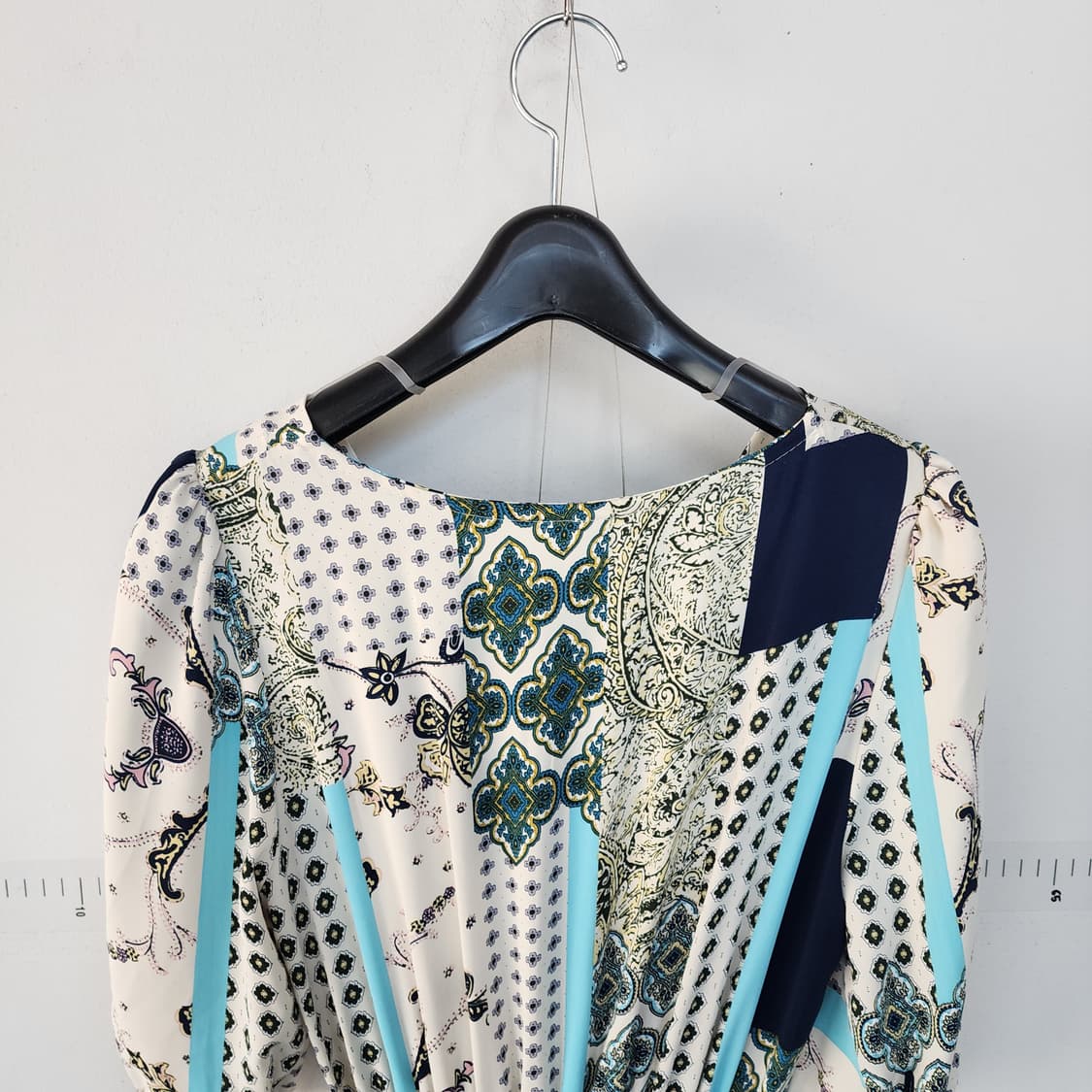 보라카이 브이넥 롱 원피스 상품이미지6