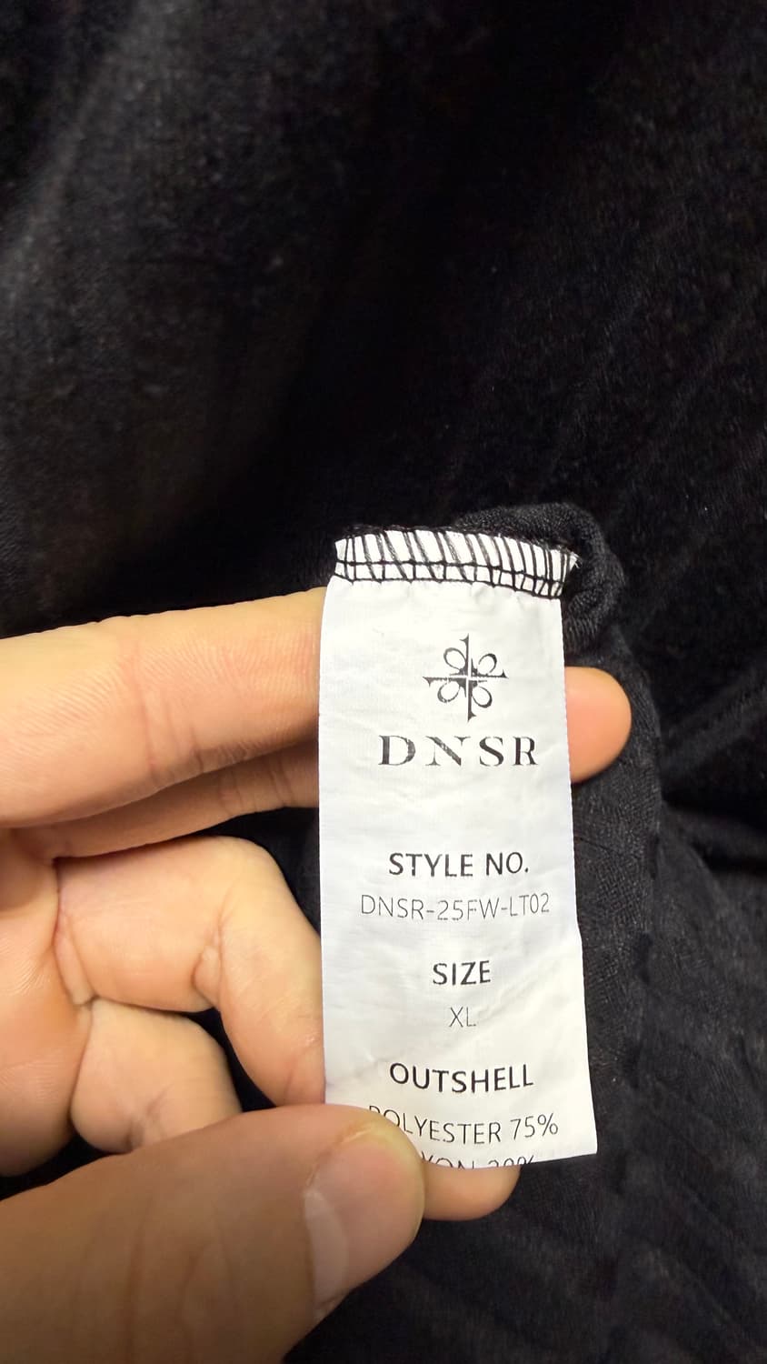 디앤에스알Dnsr리브드 헨리넥 xl 상품이미지8