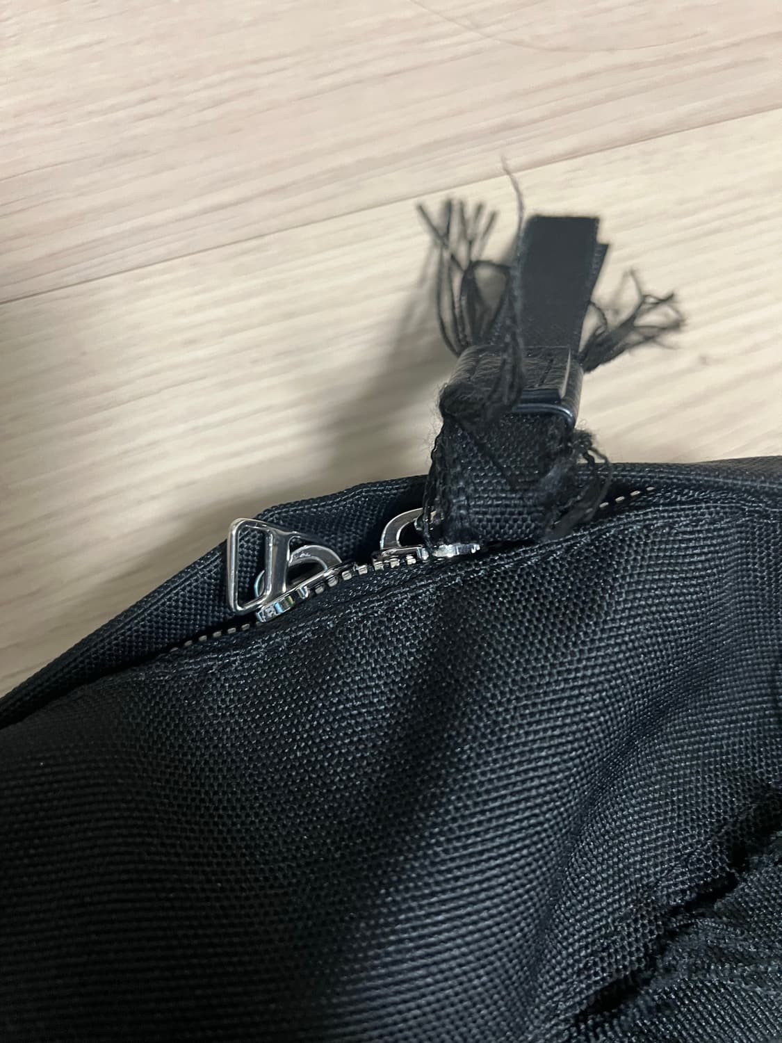 아크네 leather trimmed canvas 백팩 상품이미지10