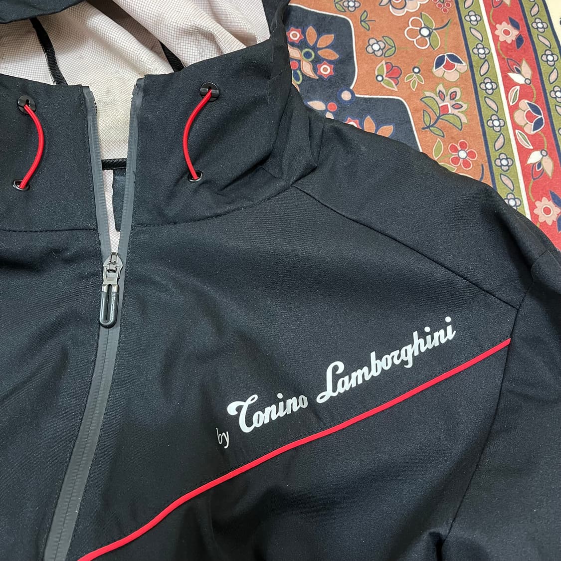 토니노 람보르기니 후드 바람막이 자켓 XL/105 상품이미지4