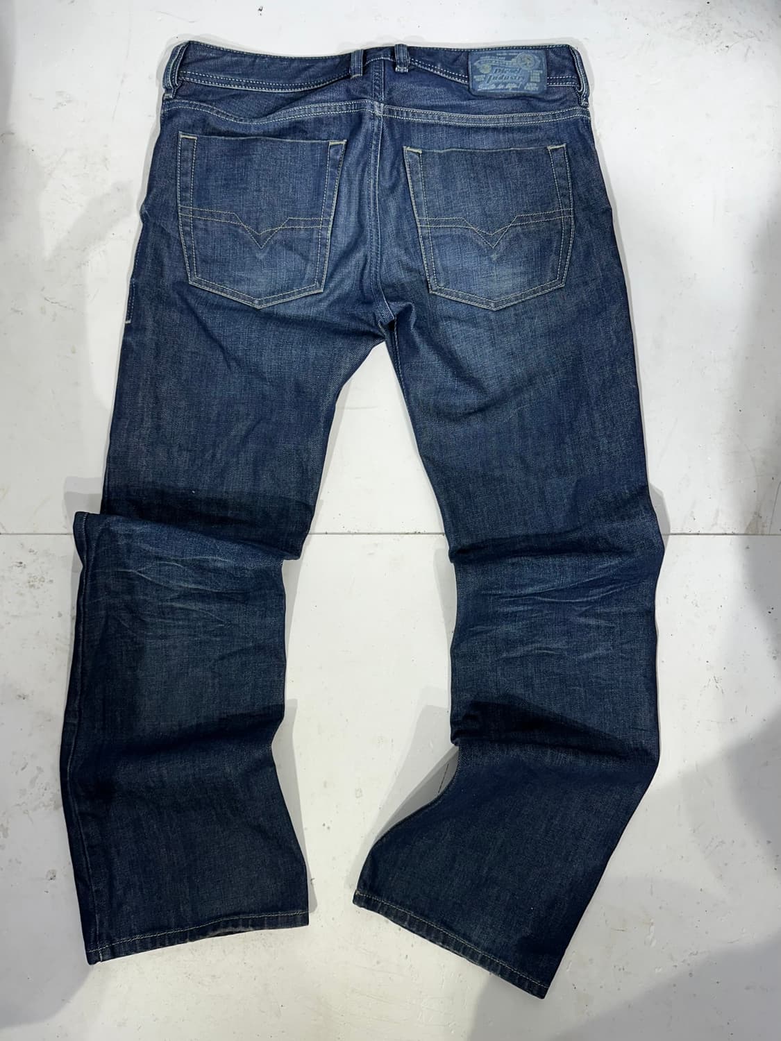 디젤 중청 와이드 데님 청바지 부츠컷 팬츠 상품이미지5