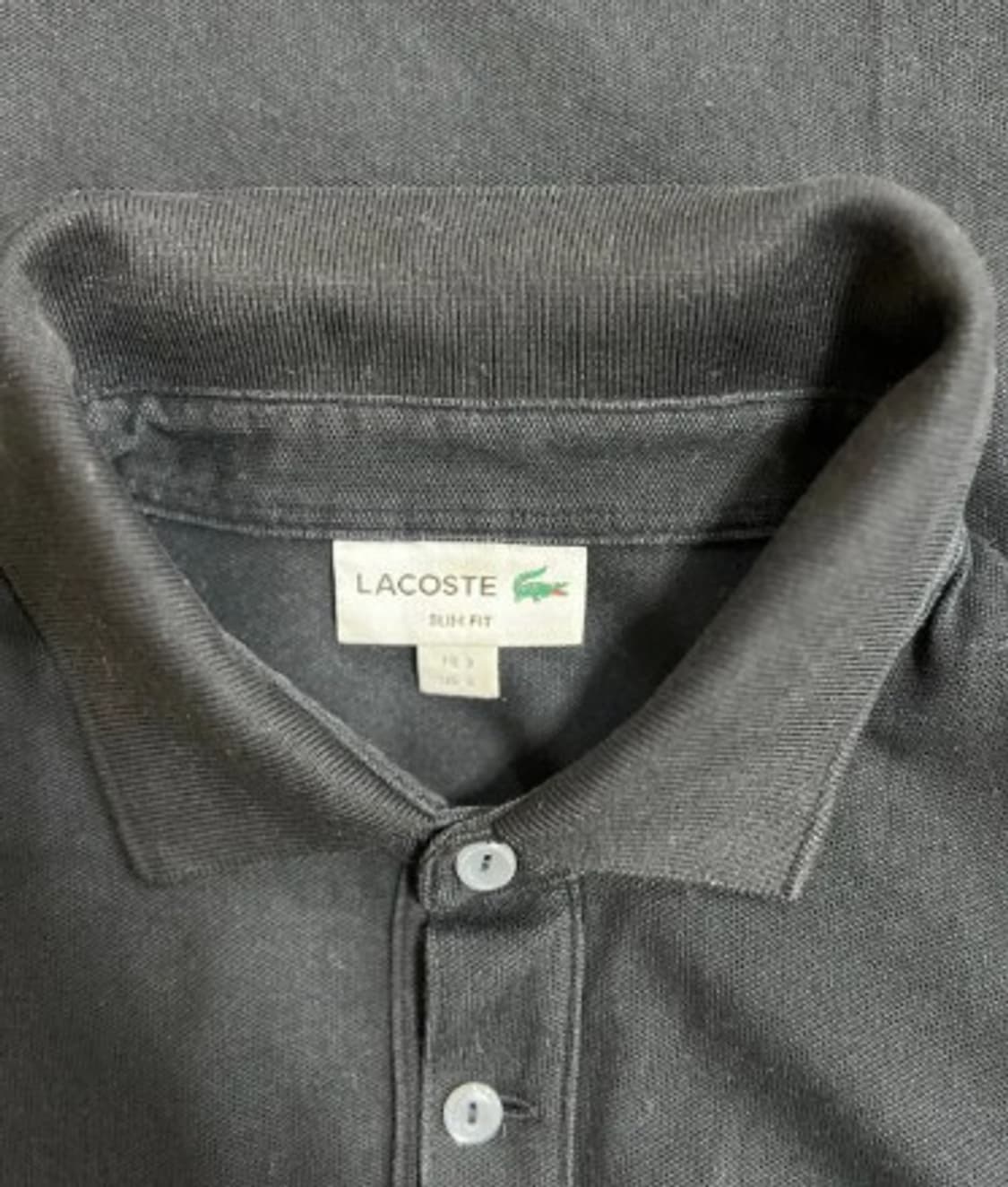 라코스테 남여공용 면카라PK티셔츠 95 상품이미지4