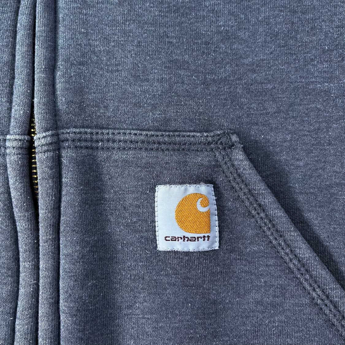 105 칼하트 그레이 써멀 후드집업 상품이미지3