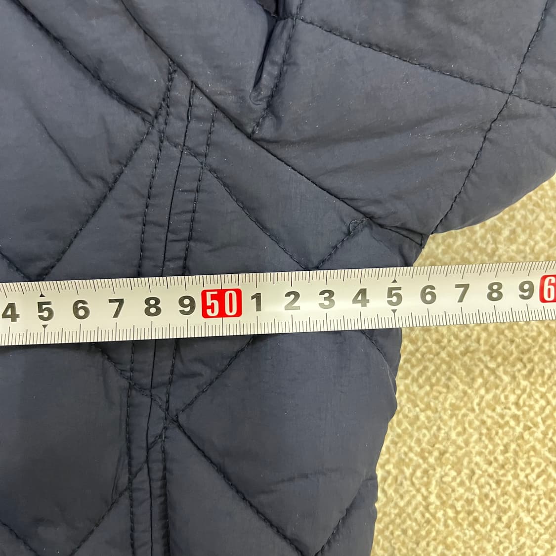 [L] 버커루 네이비 퀄팅 블루종 패딩 자켓 0108M1 상품이미지6