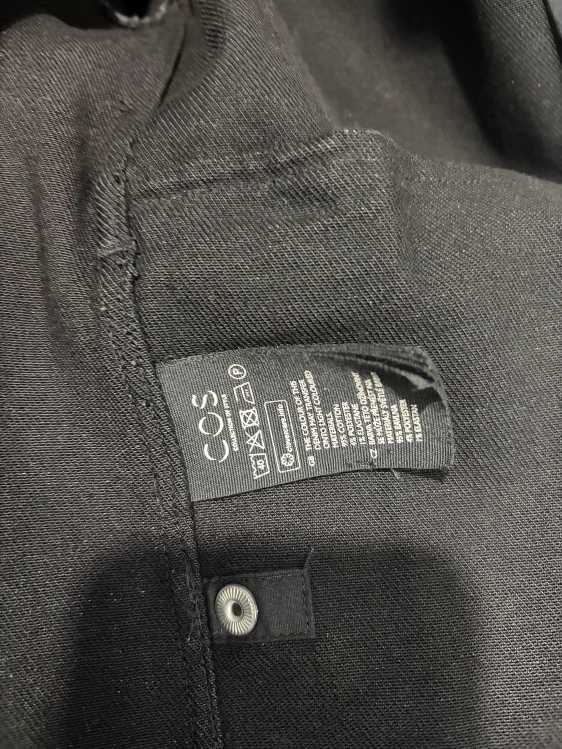 (100%정품) COS 코스 원포켓 코튼 트윌 미니멀 자켓 S 상품이미지5