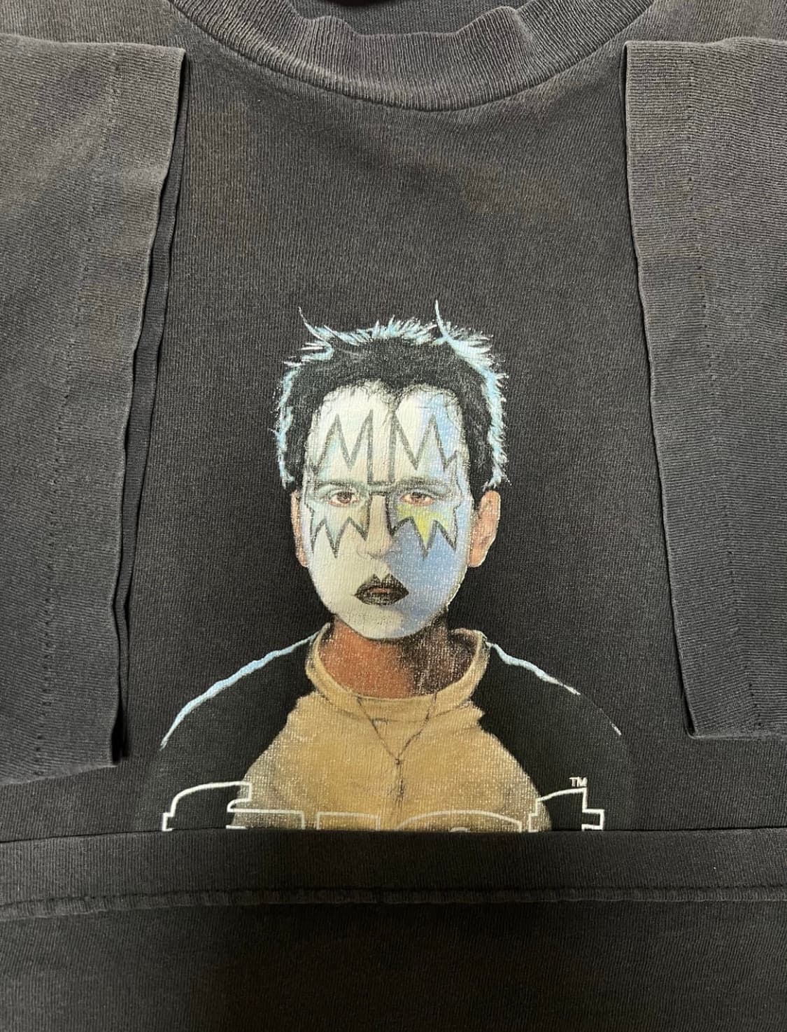 90s 빈티지 퍽트 티셔츠 XL사이즈 상품이미지8