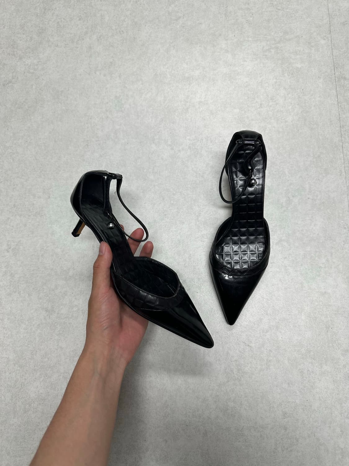 샤넬 포인티드 토 힐 상품이미지2