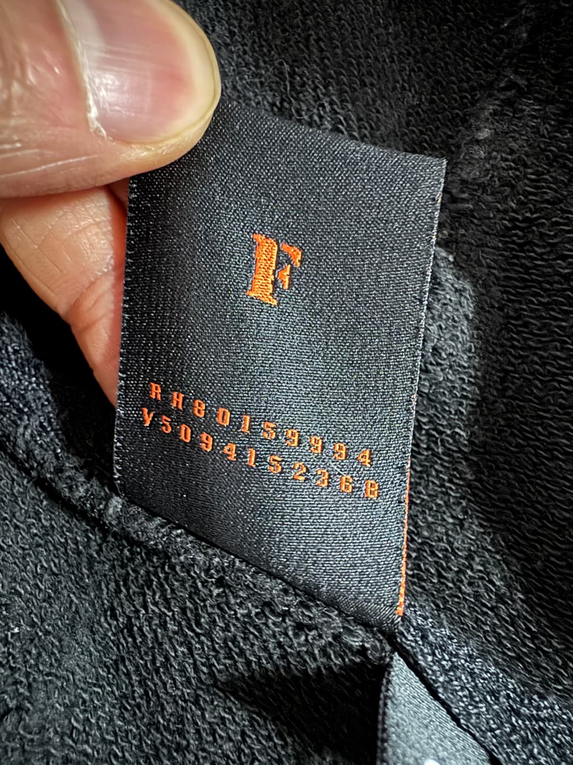 바이브레이트 뒷 프린팅 빈티지 오버핏 후드티 블랙 상품이미지4