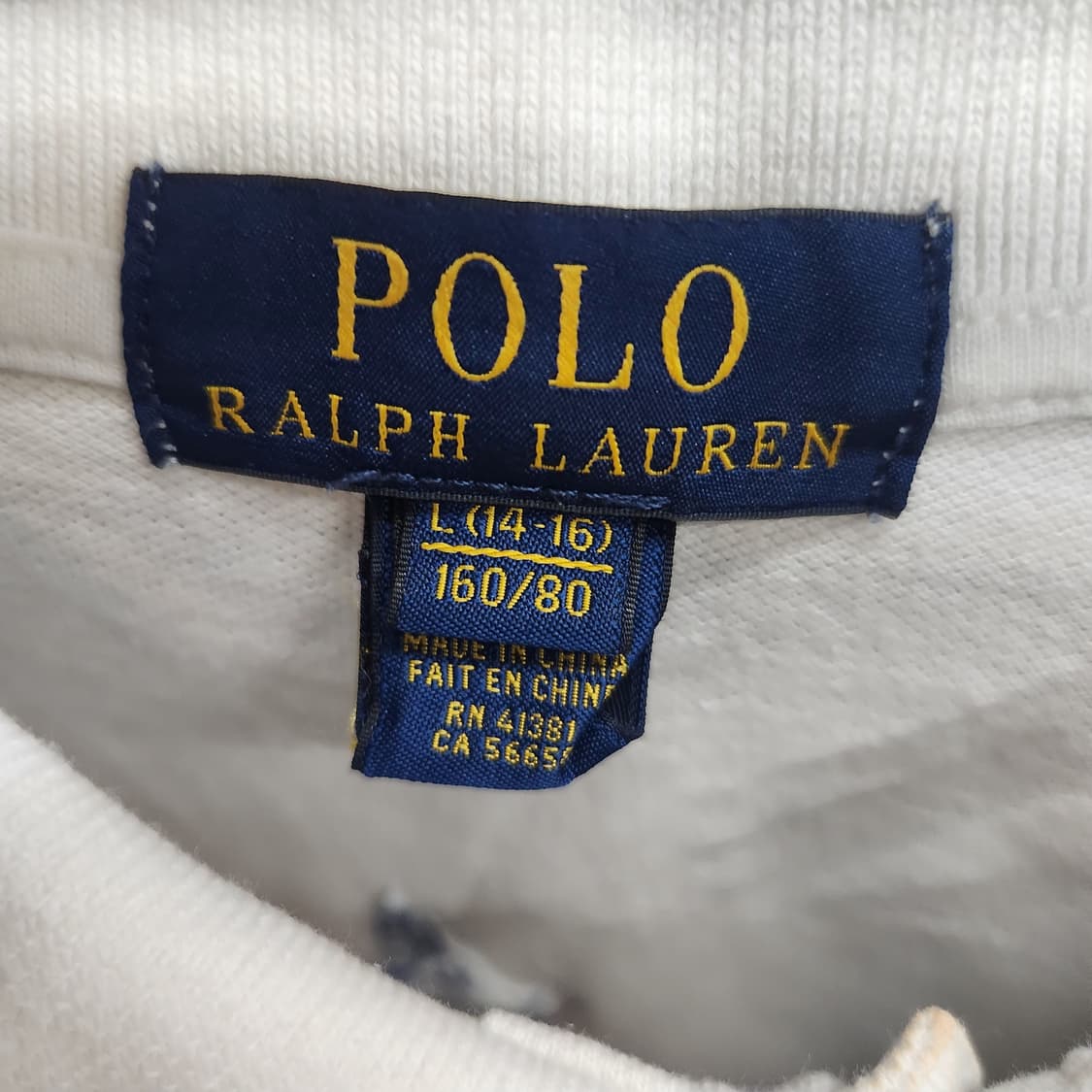 폴로랄프로렌 요트 자수 반팔카라 S 상품이미지5