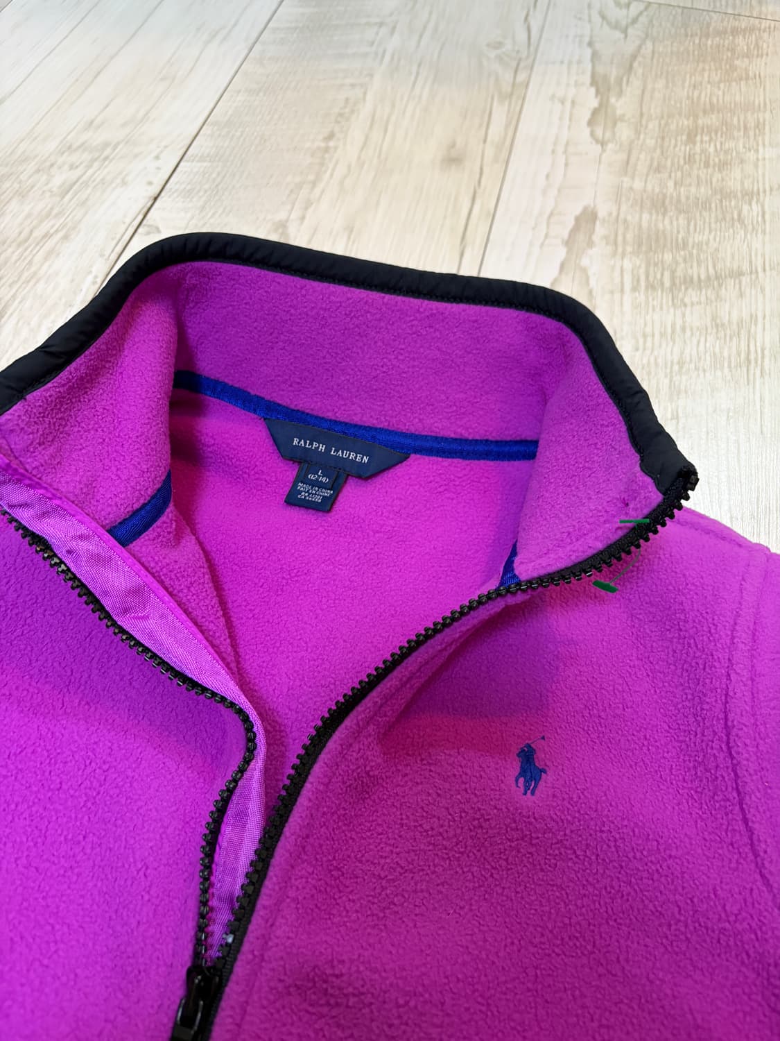 [Kids L] 폴로 랄프로렌 플리스 퍼플 상품이미지3