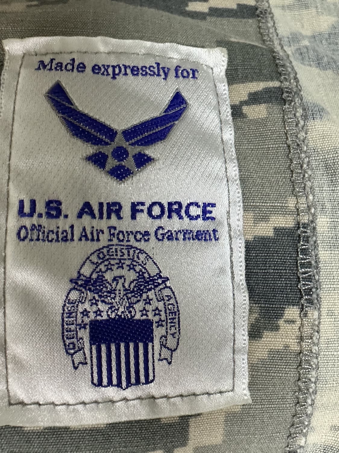 미공군 구형 ABU 전투복 상의 (S/S) (M) 상품이미지9