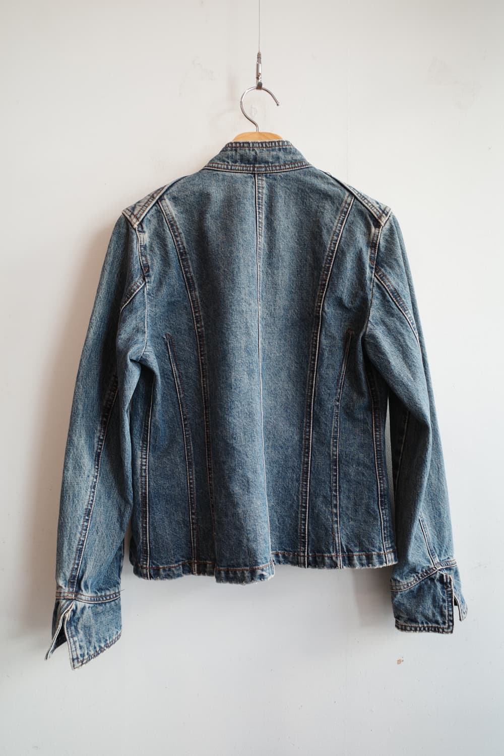 COMME CA MODELS 데님 라이더 자켓  상품이미지8