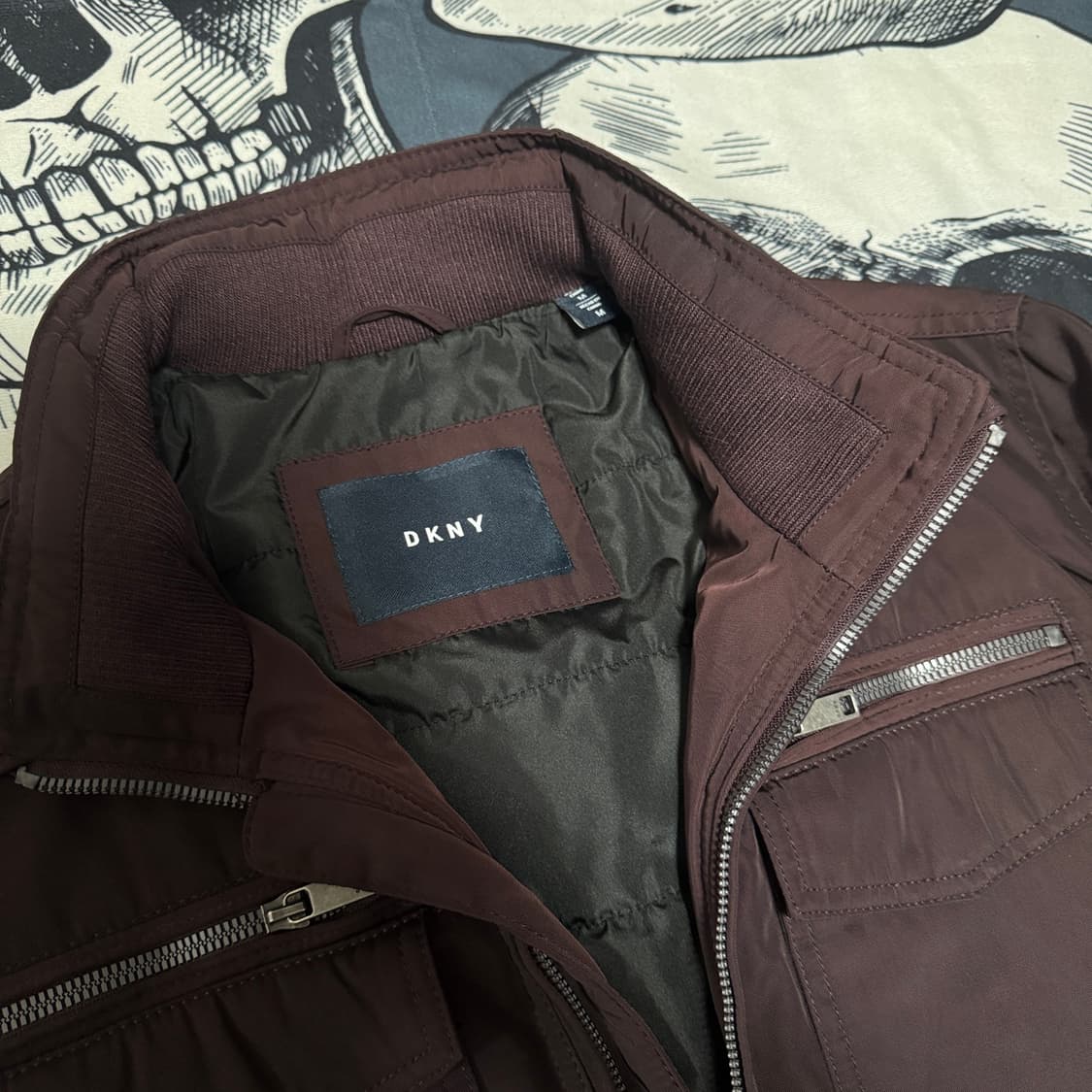 DKNY 남성 블루종 자켓 M사이즈 상품이미지3