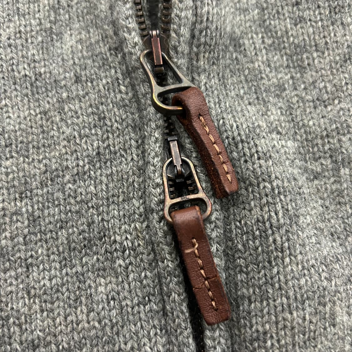 폴로 랄프로렌 레이싱 스테이블스 크라운 자수 램스울 니트 집업 가디건 상품이미지5