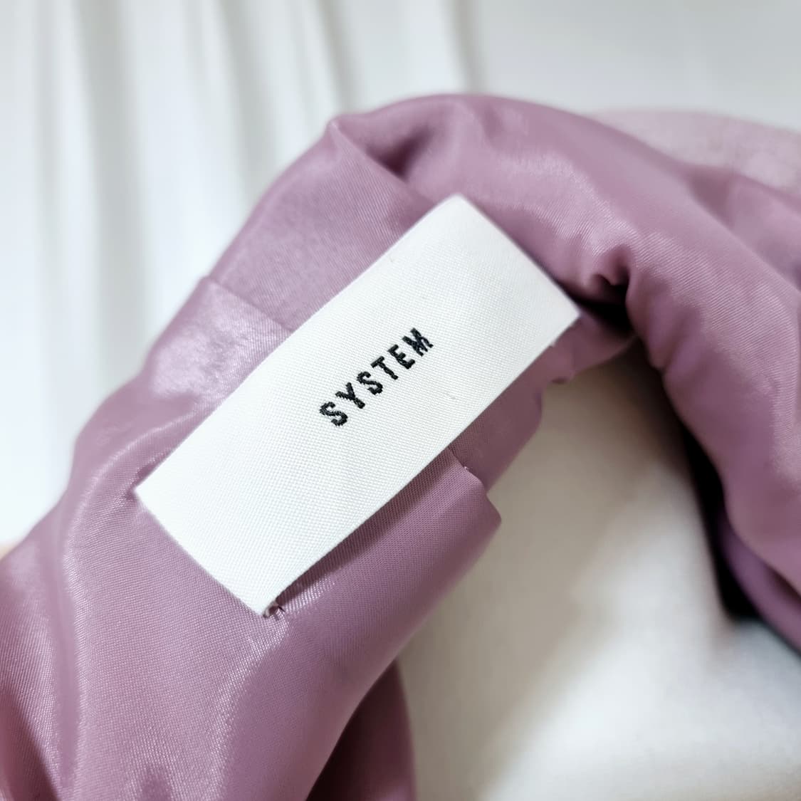 한섬 시스템 양모96캐시미어4 오픈형 오버핏 코트 (44-77) 상태최상 상품이미지7