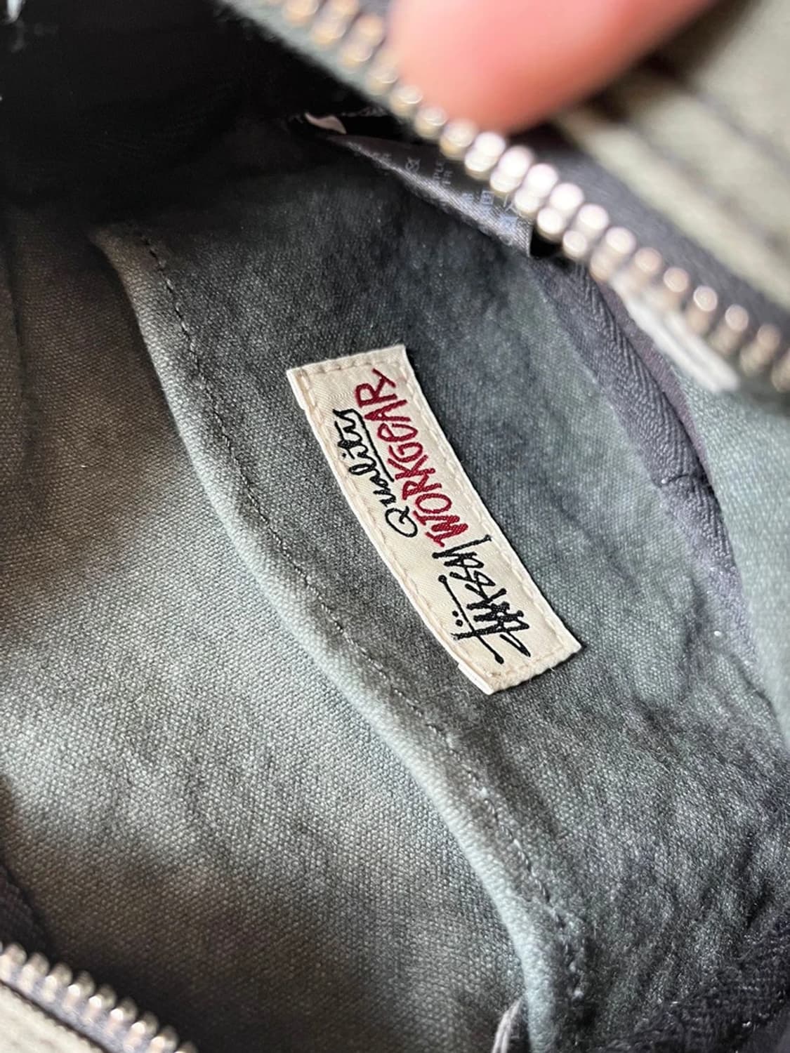 스투시 Stussy 캔버스 피그먼트 워시드 크로스백 A1780 상품이미지9