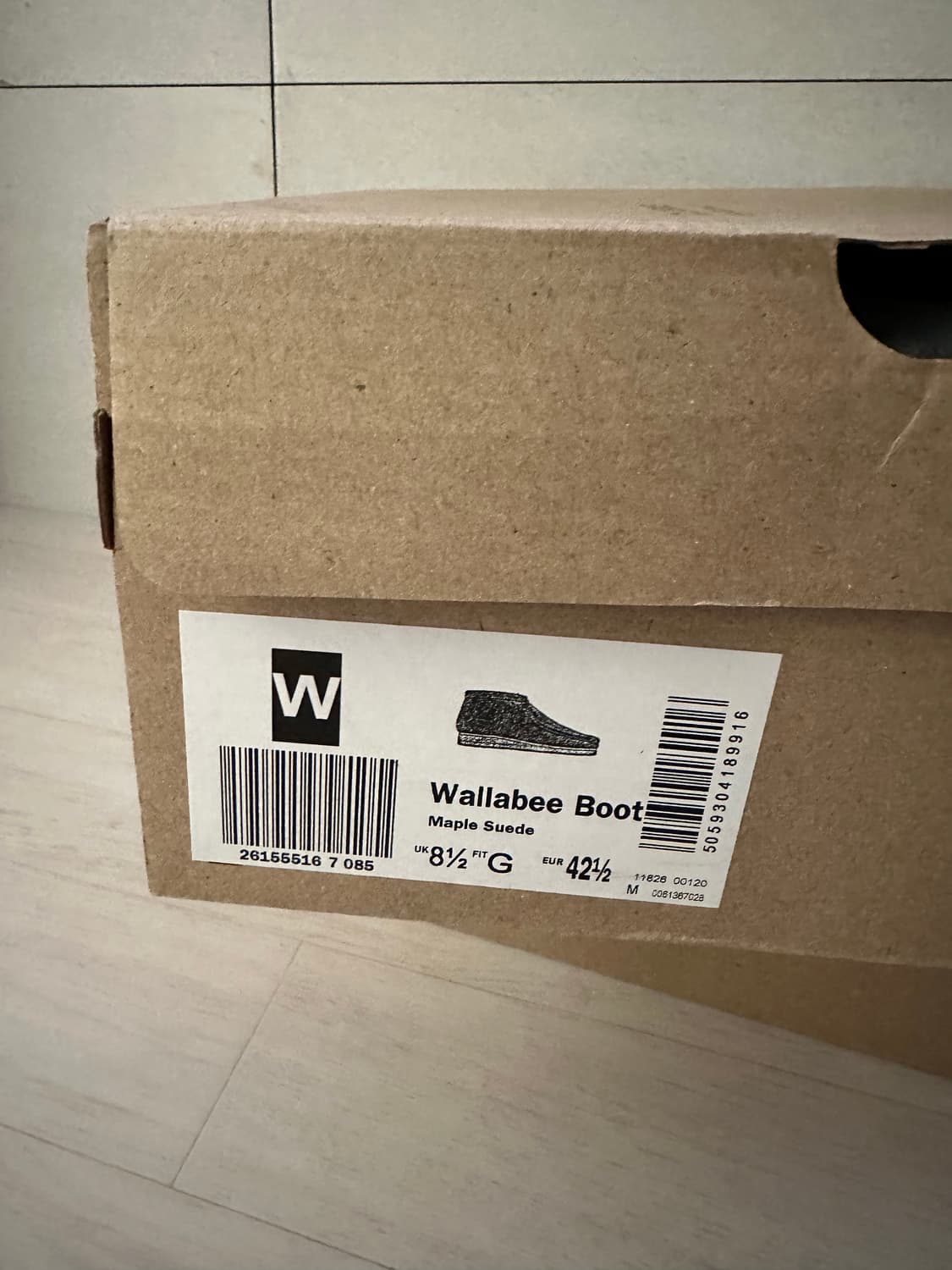 CLARKS Wallabee - 메이플 스웨이드 / 26155515 상품이미지7