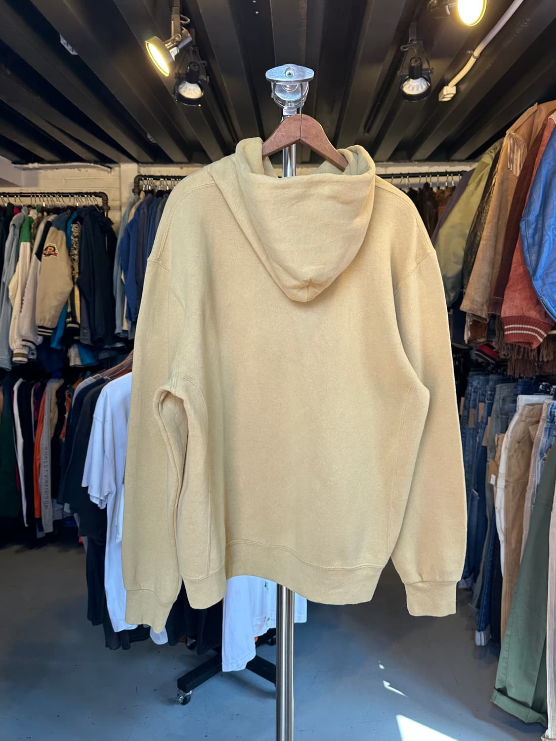 러셀 애슬레틱 50/50 플레인 스웻 후드 머스타드 상품이미지2