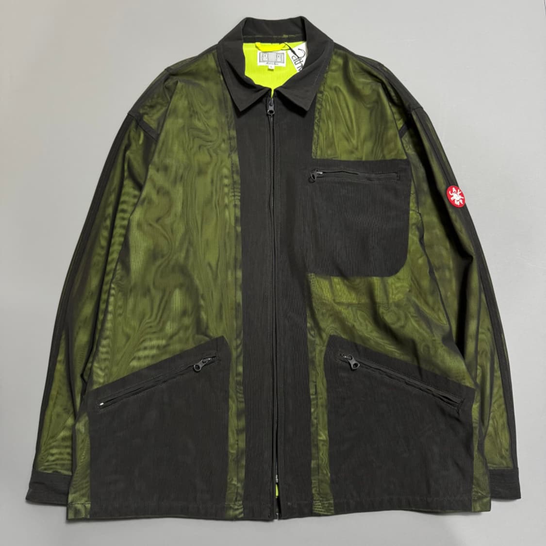 카브엠트(CAVEMPT) 24ss 라인드 파워넷 나일론 혼방 블루종 자켓 상품이미지10