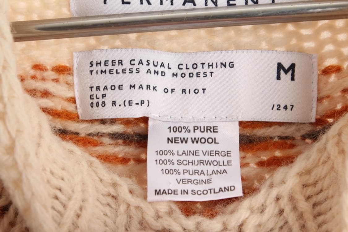 M 이스트로그 할리오브스코틀랜드 모크넥 니트 상품이미지5