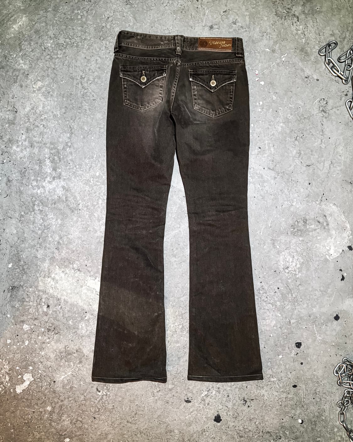 SOMETHING – Sammy boot-cut Vintage Washe 상품이미지9