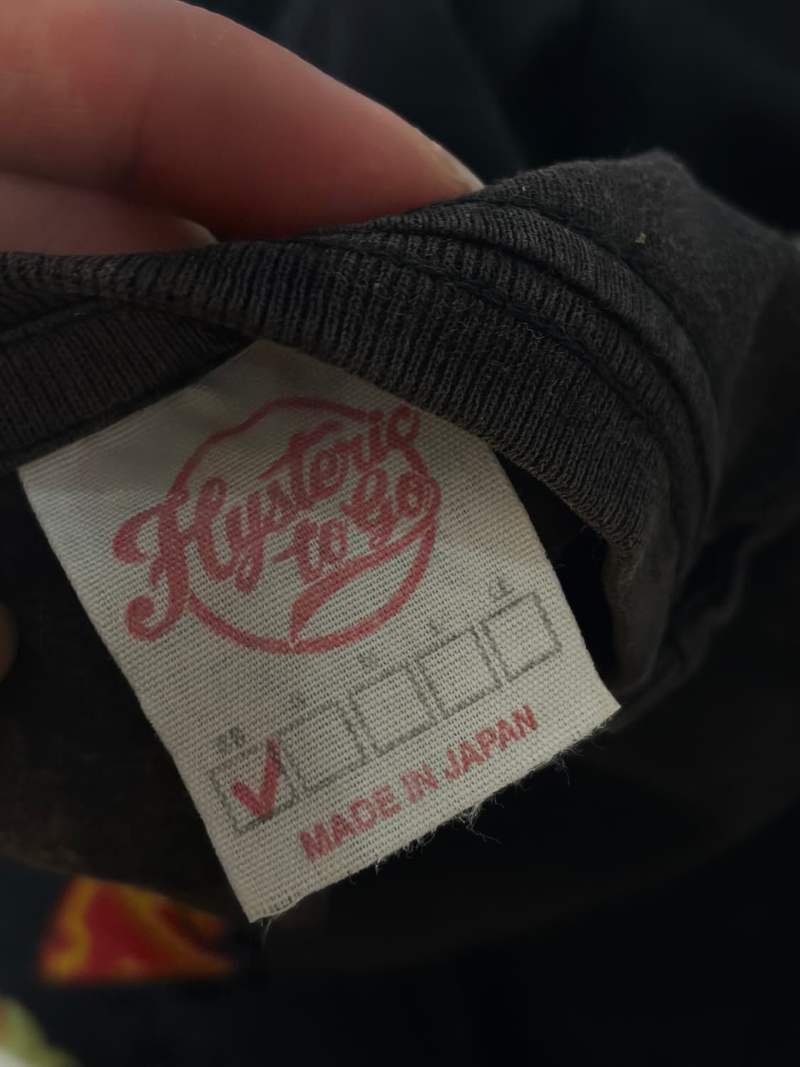 히스테릭 글래머 미니 딱붙 크롭 반팔티 상품이미지4