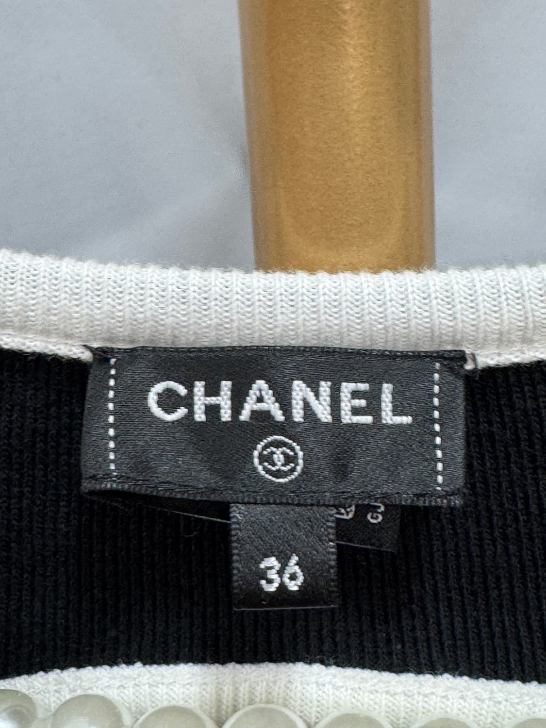 샤넬 반팔티 36사이즈  상품이미지3