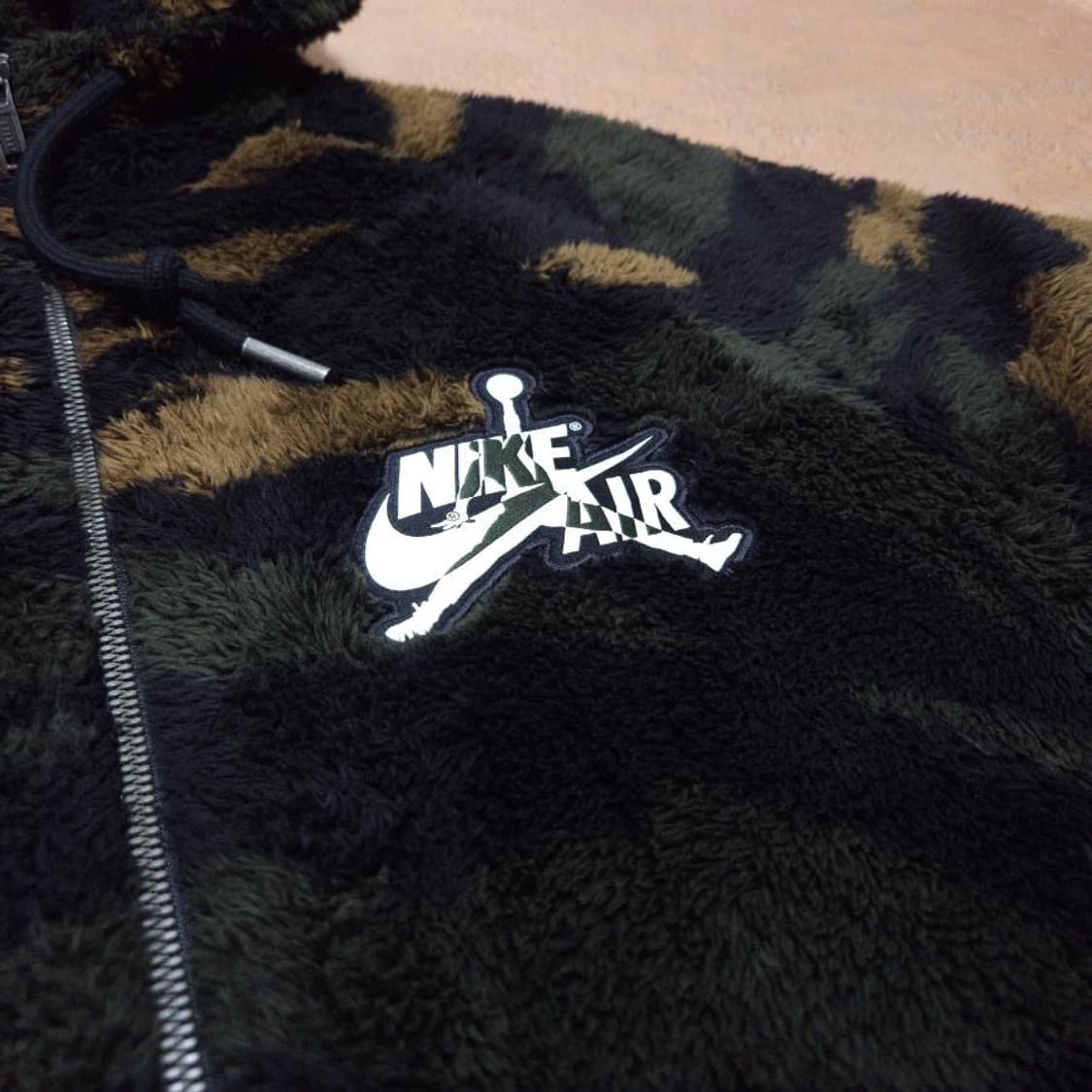 바배) 나이키 조던 셰르파 플리스 후드 카모 자켓 상품이미지2