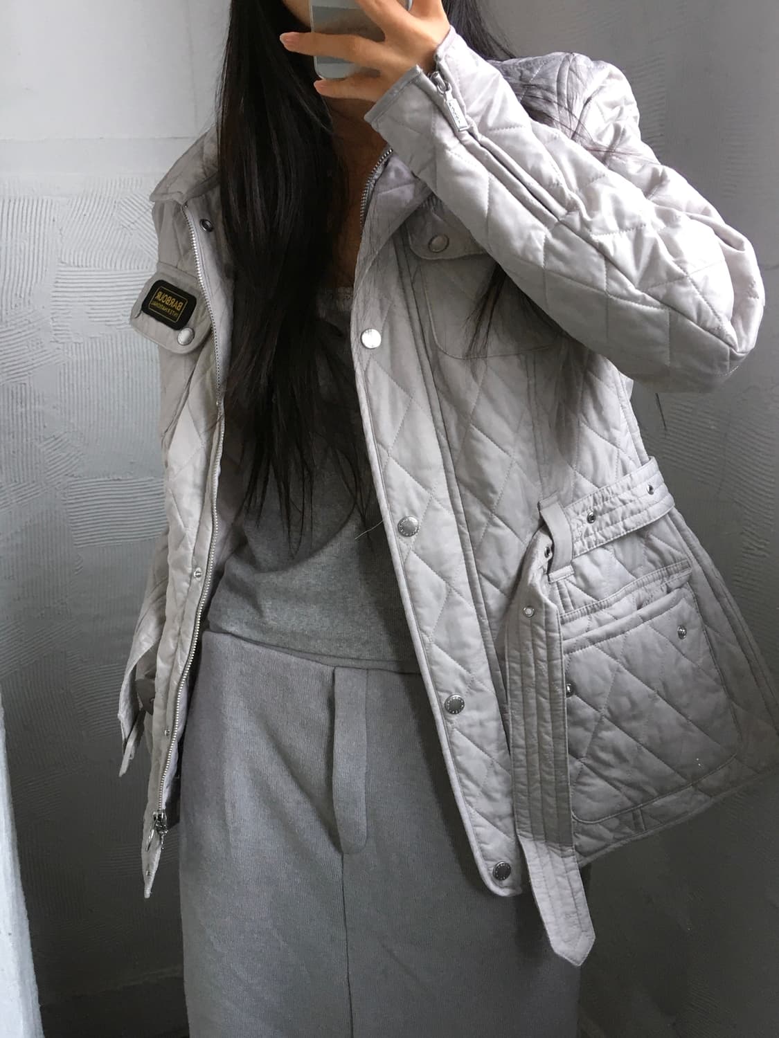 Barbour 바버 인터네셔널 퀼팅 자켓 상품이미지2