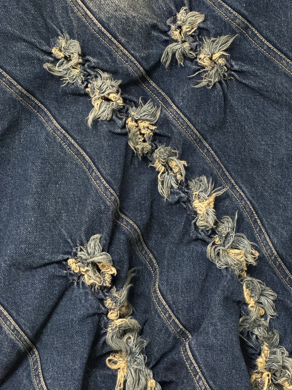 [S] 폰더럴 RAVEL 스모크 데님 스커트 상품이미지8