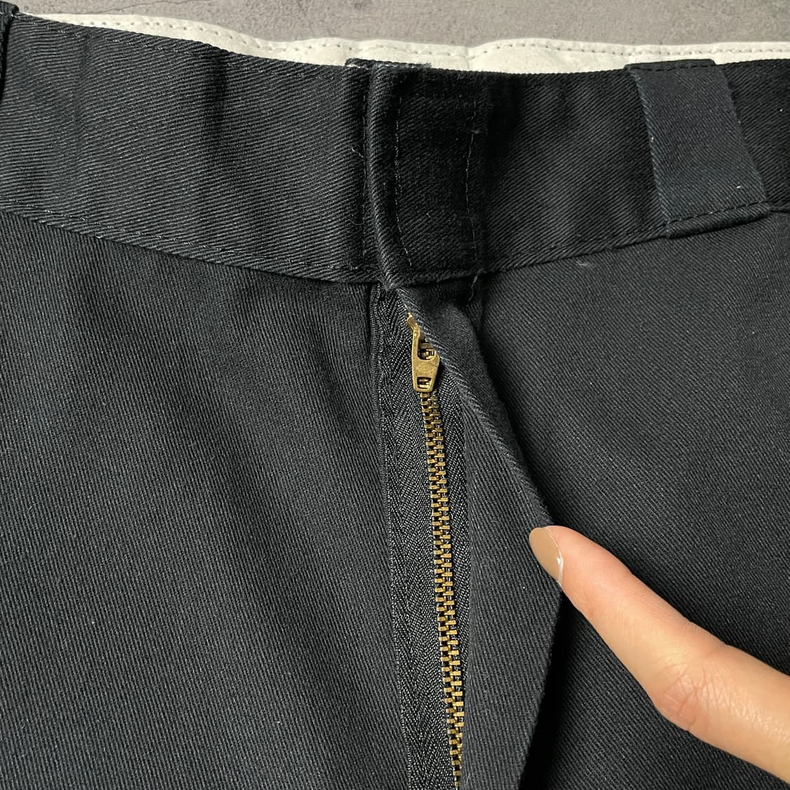 DICKIES 디키즈874 블랙 코튼 워크 팬츠 A00885 상품이미지3