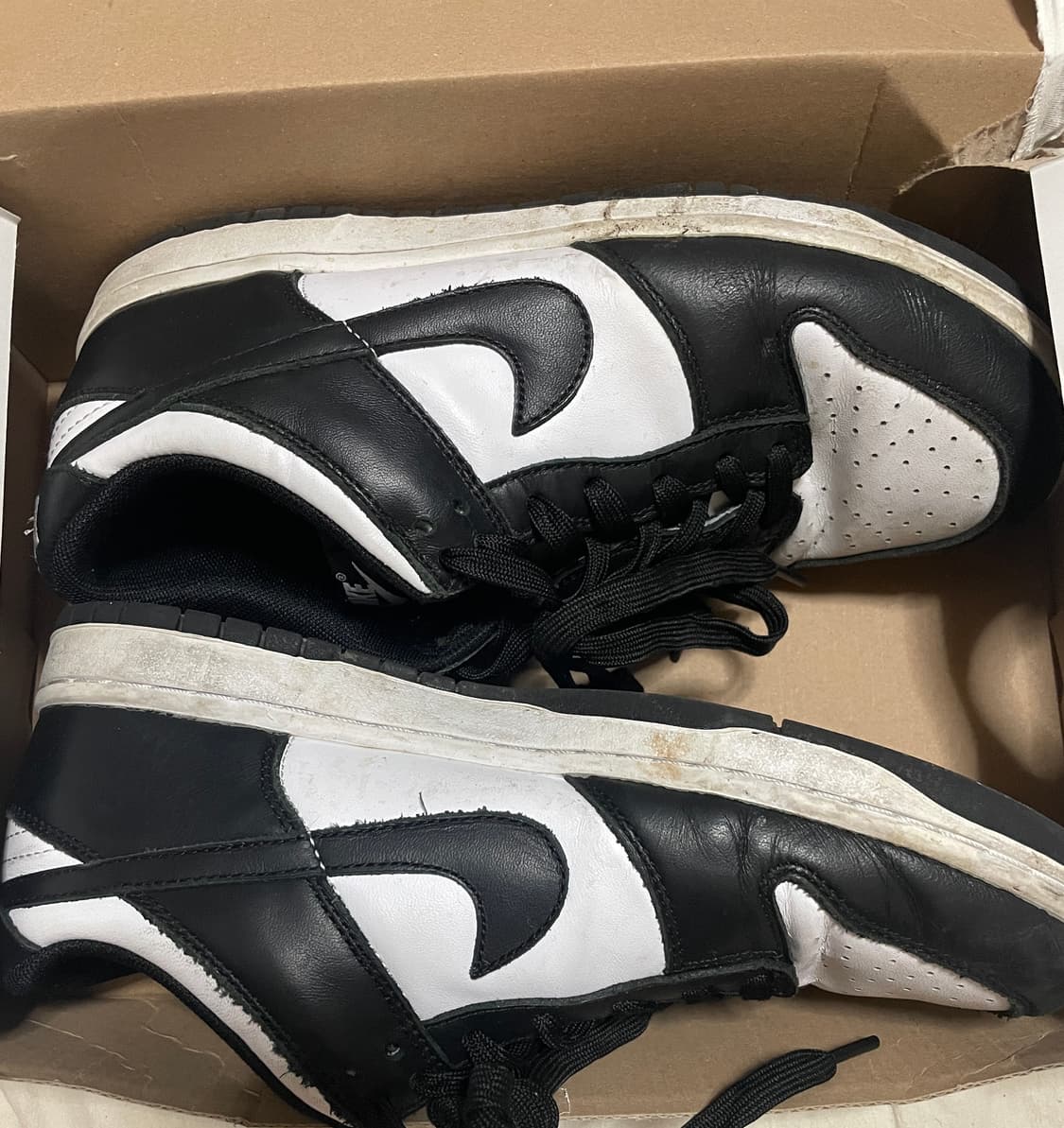 나이키 덩크 로우 블랙/화이트 범고래260 상품이미지3