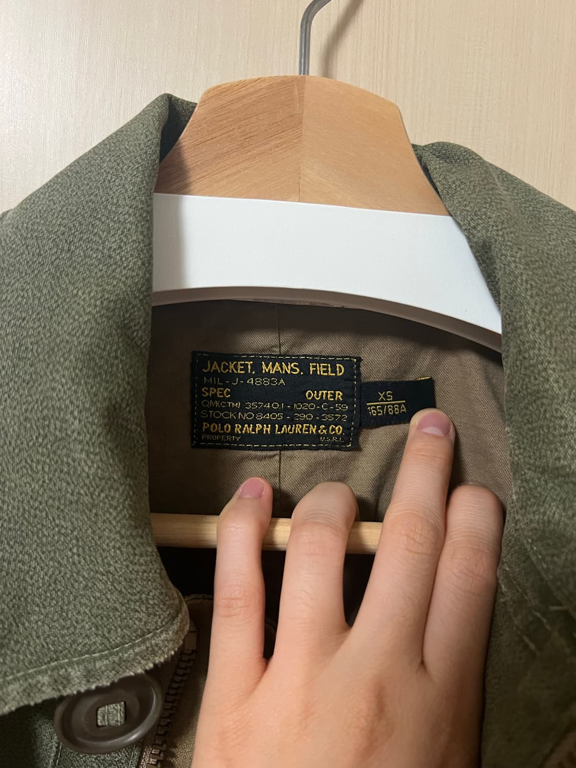 폴로 m43 메이플 컴뱃 필드자켓 xs 상품이미지6