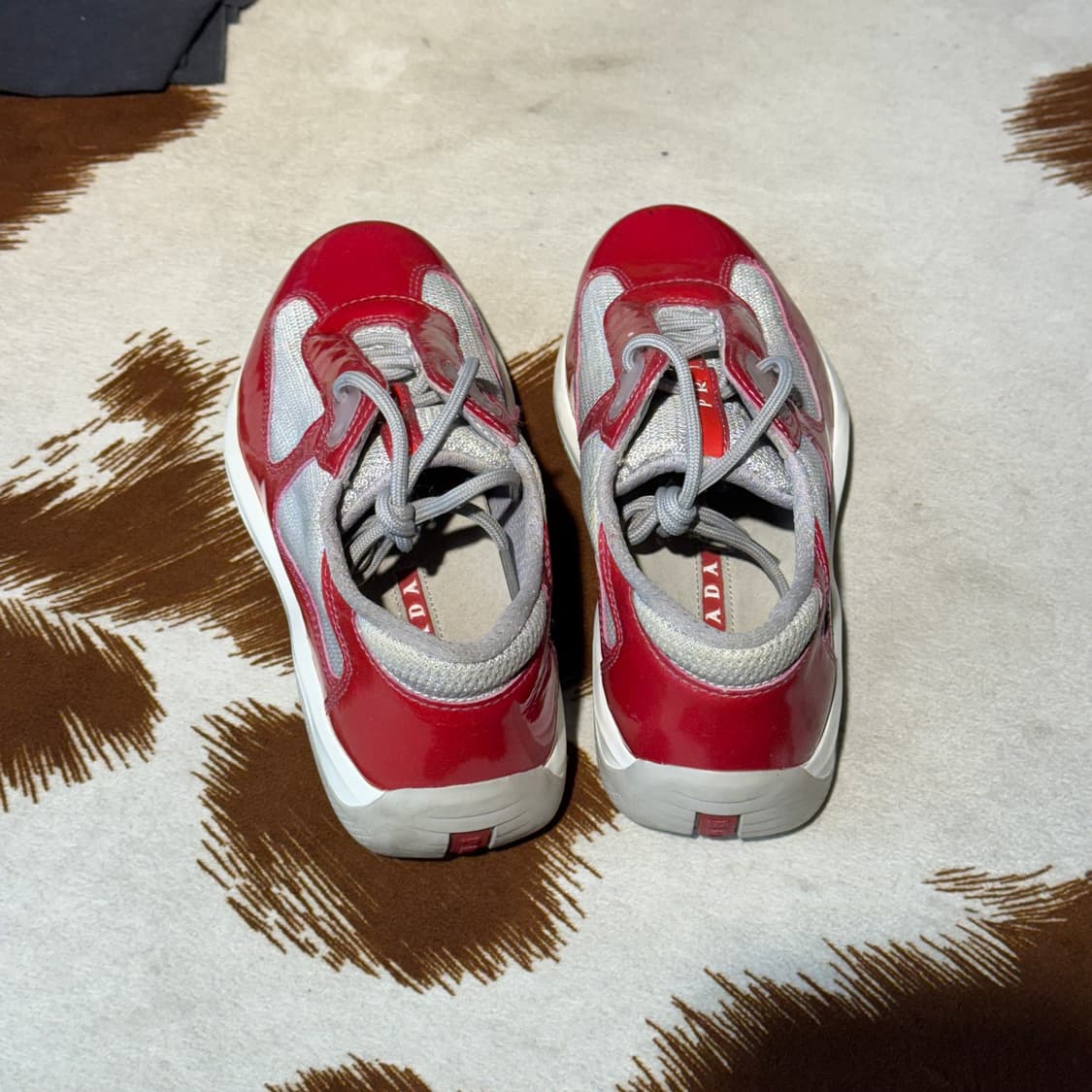 PRADA 프라다 아메리카컵 og 레드 (225-230) 상품이미지5