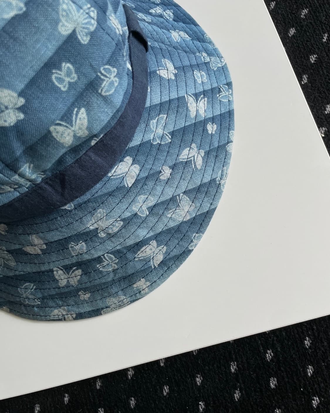 indigo bucket hat 상품이미지3