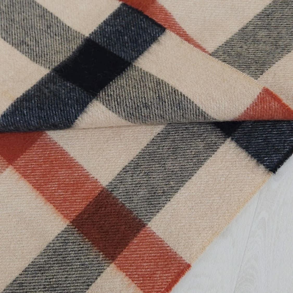 DAKS 닥스 시그니처체크 캐시미어100% 머플러 목도리 상품이미지3