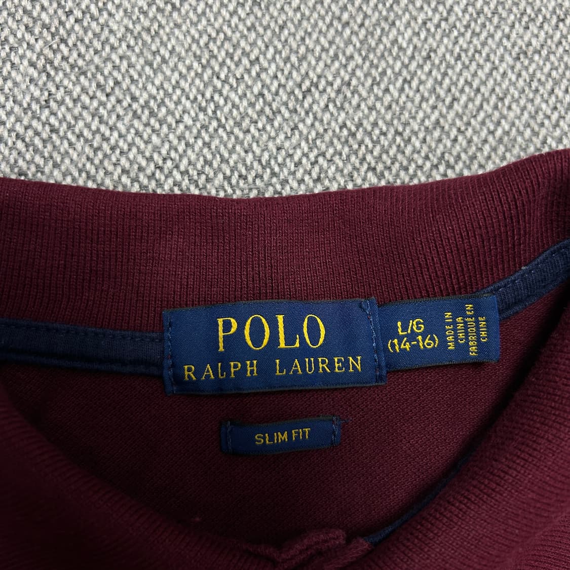 폴로 빅포니 치프키프 버건디 카라티(L(14-16)) 상품이미지2
