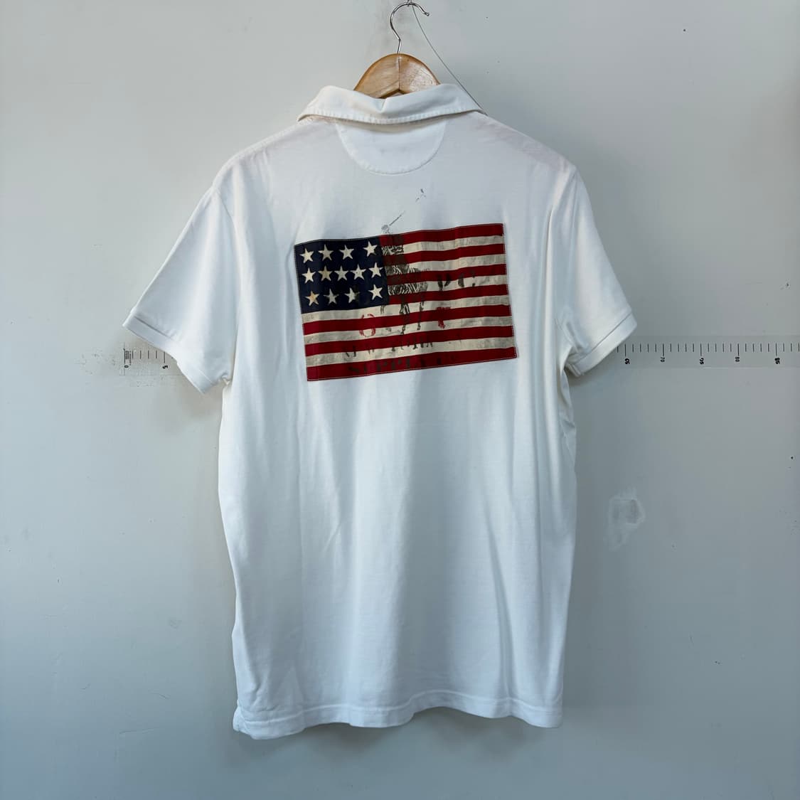 폴로 랄프로렌 화이트 반팔 카라티 상품이미지3