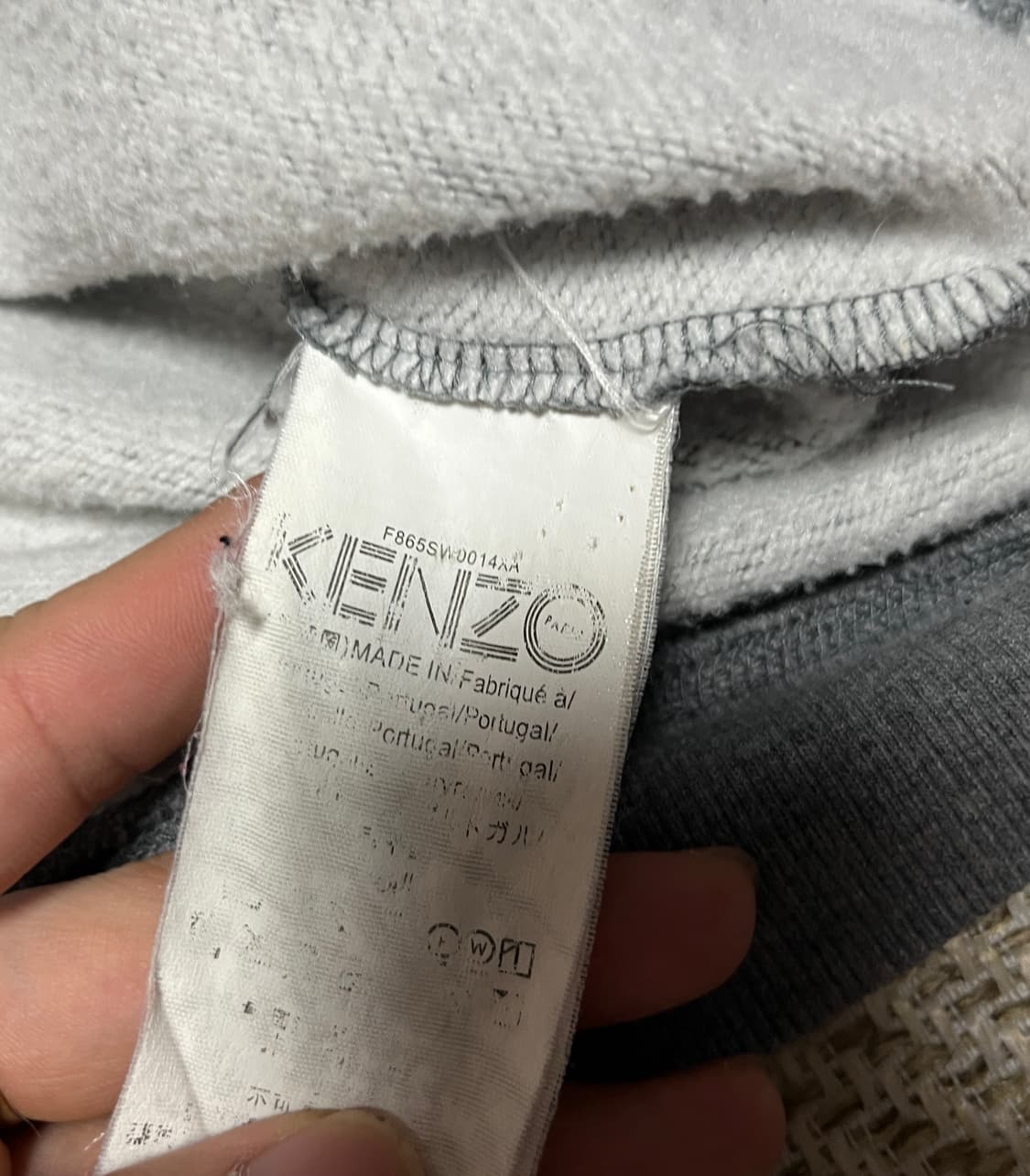 공용 겐조 타이거자수 맨투맨 티셔츠 M 상품이미지7