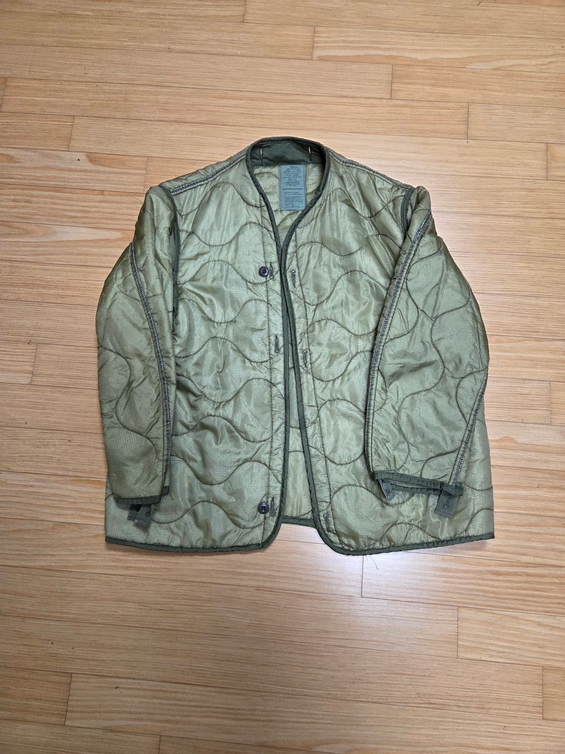 M65 필드자켓 라이너(내피) OG Medium 상품이미지1