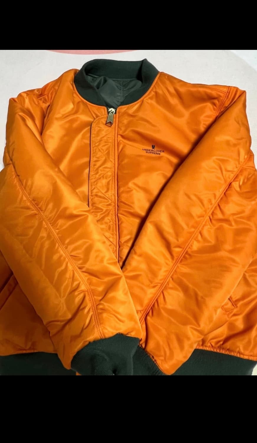 슈프림×언더커버 16fw 리버서블ma-1 올리브[XL] 상품이미지2