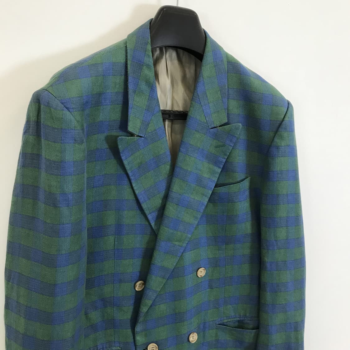 로가디스 클래식 더블버튼 린넨자켓 [100-84-175] 상품이미지2