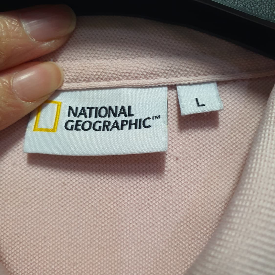 내셔널지오그래픽 핑크 반팔 폴로티셔츠  상품이미지5