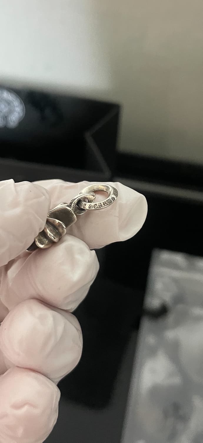 (맨아코)크롬하츠 ch 플러스 참 팬던트 한스룸 풀 구성품 상품이미지4