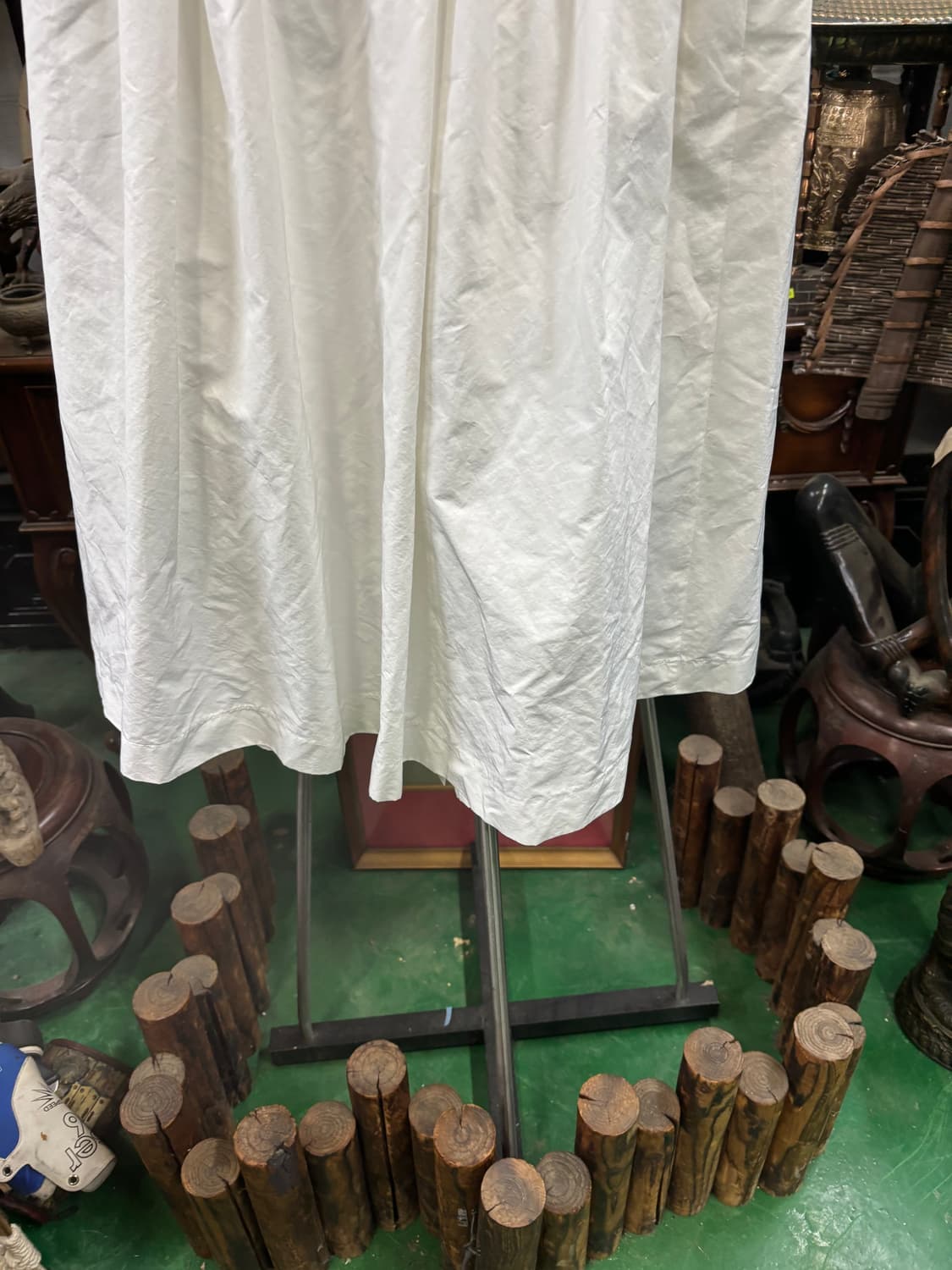 BOONTA 프론트 버튼 롱 스커트 상품이미지3