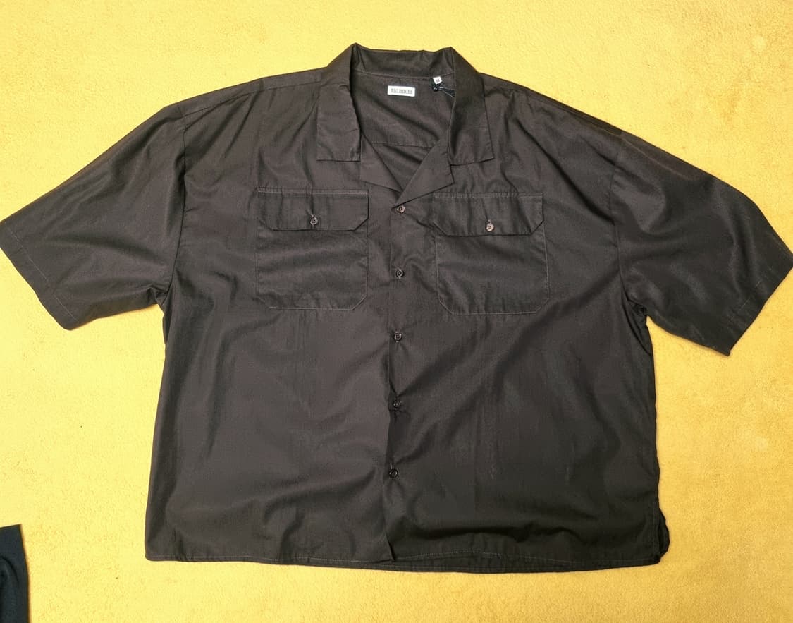 [M] 윌리 차바리아 오픈 카라 셔츠 상품이미지1