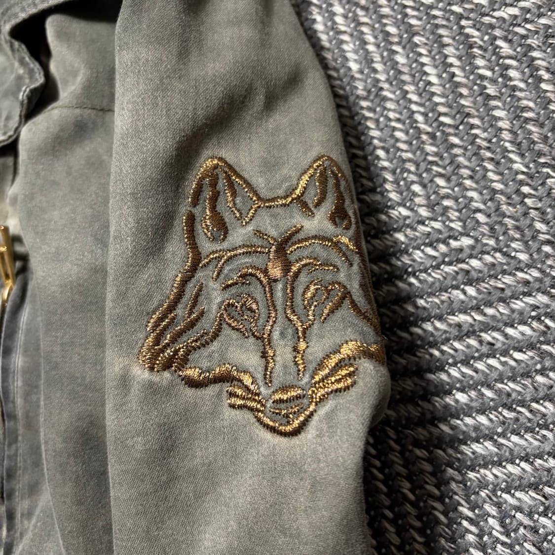 80s 자딕앤볼테르 밀리터리 야상 자켓 (S) 상품이미지6